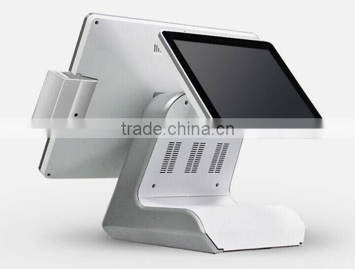 POSBW1511 Full Metal Jacket Durable 15 Inch 5 Wire Resistive Touch Screen All In One POS Machine