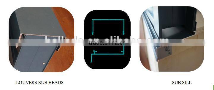 high quality custom blade industrial louvers