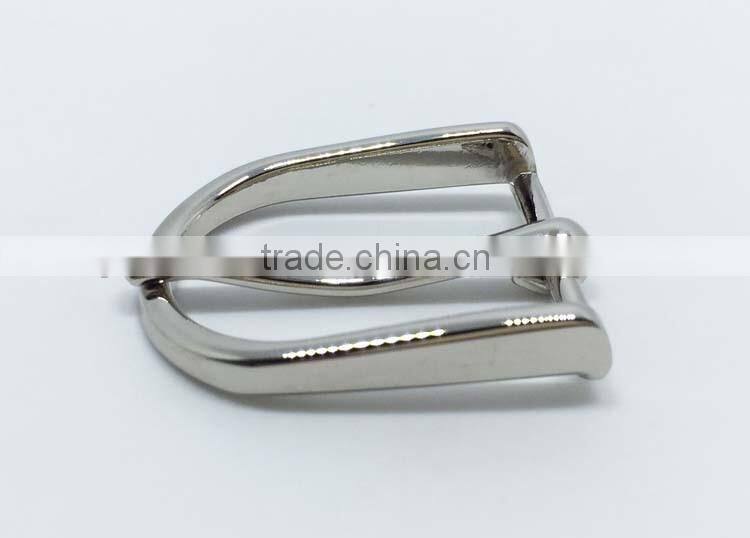 Customized 40mm silver plated overalls harness metal belt buckle for women coat
