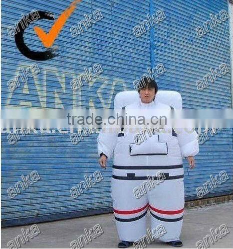 white inflatable spacesuit costume for adults