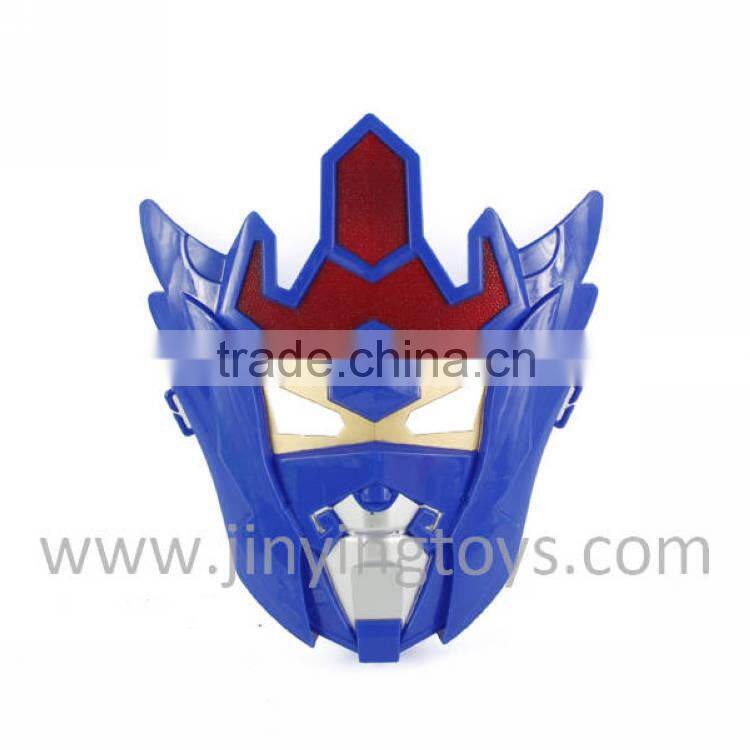 Earth hero plastic robot mask toy for boy