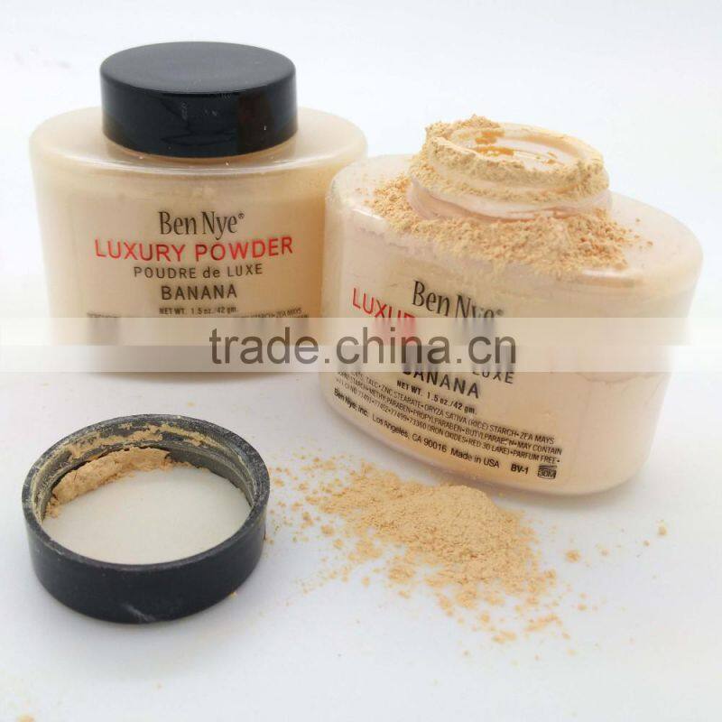 2015 Best selling Makeup Product Luxury Powder Poudre De Luxe Ben Nye Banana Loose Powder