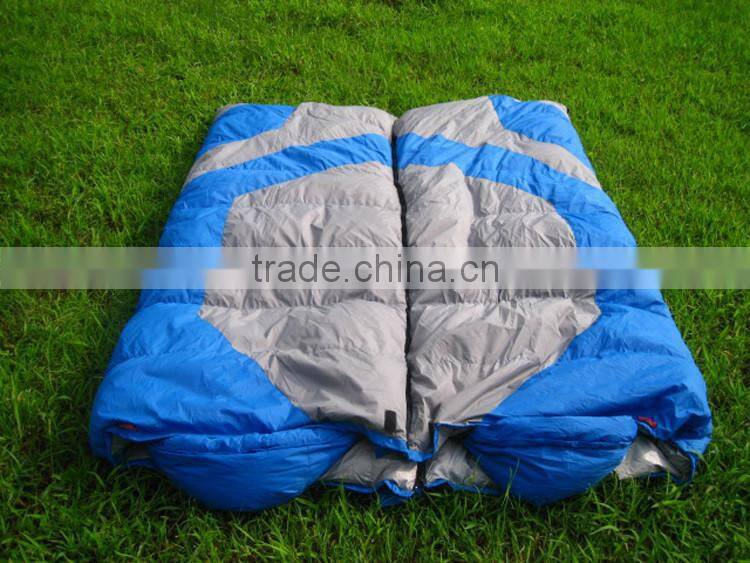 outdoor super light envelope down sleeping bag