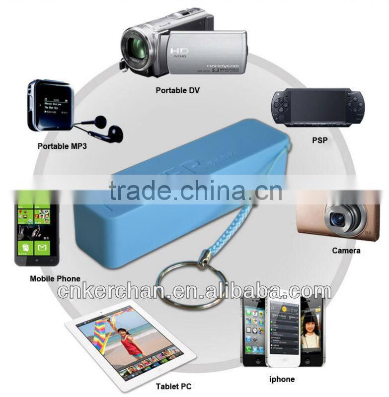 Colorful power bank/back up battery colourful/colour beige metallic