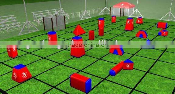 inflatable paintball bunkers,inflatable paintball field