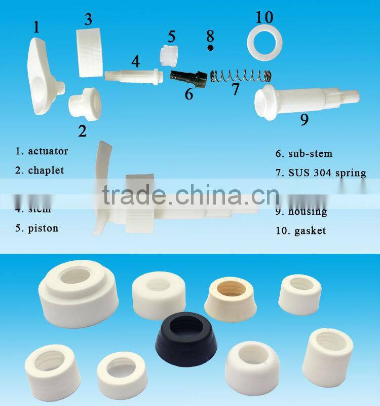 20/410 China Plastic Liquid PP Screw Lip Cream Pump