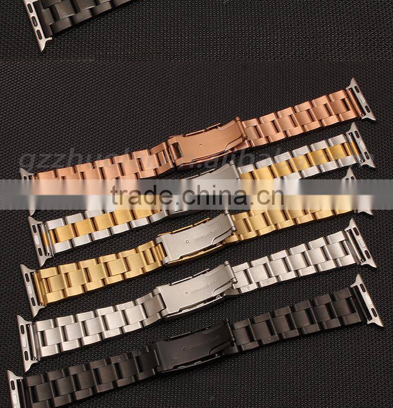 alibaba wholesaler stainless steel bracelet band for Apple Watch with low price