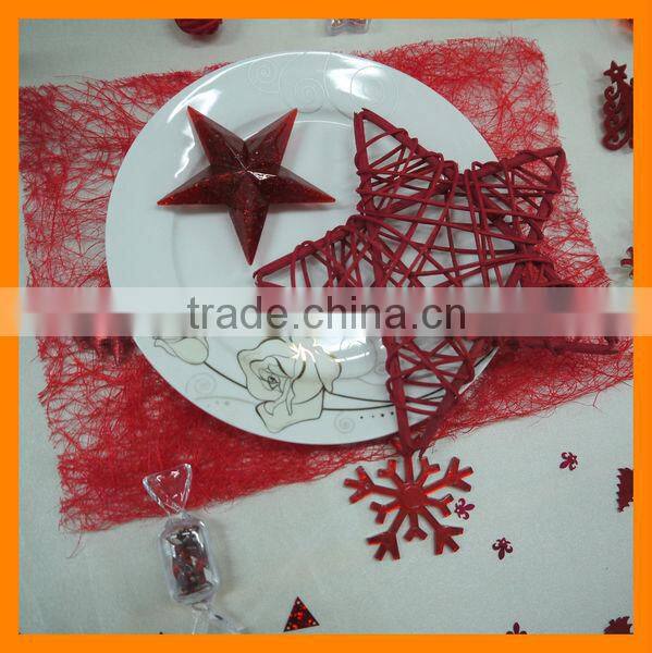 Silver Christmas Table Decoration