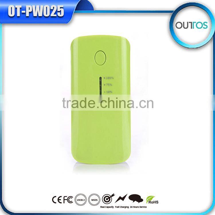 Free logo printing power bank mobile charger 5200mah