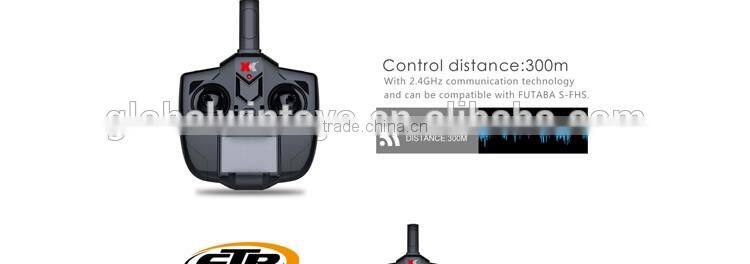 Mini appearance!Wltoys XK A600 3D lock mode fixed wing rc model airplane brushless motor