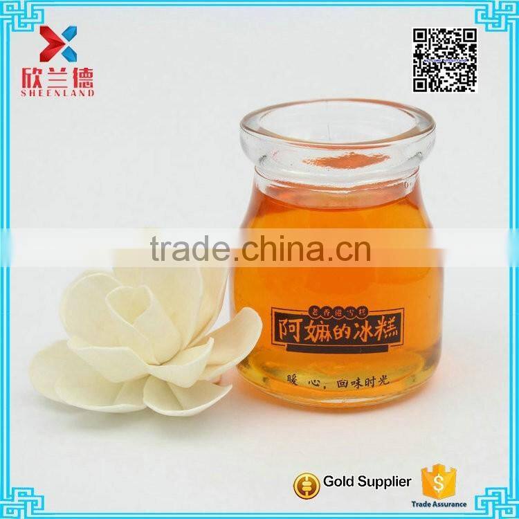 wholesale 100ml promotional ice cream storage jar/milk jar