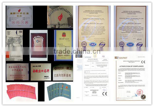 Trinity The Best Quality PVC Plastic Extrusion Profile Mould for manufacturing plastic door and window China Supplier