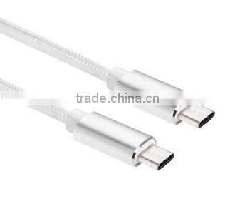 Multiple color Nylon Braid USB 3.1Type C cable to USB AM3.0 cable for Macbook, Chromebook Pixel Nokia N1, LG G5