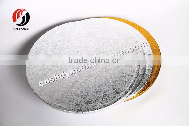 cake boards with foil paper cake drum