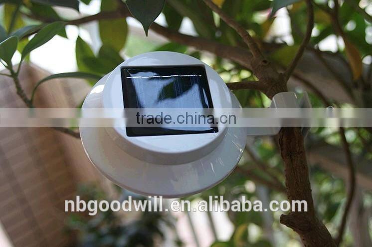 Solar 3 led fence light, solar fence light, solar wall lamp, solar garden light