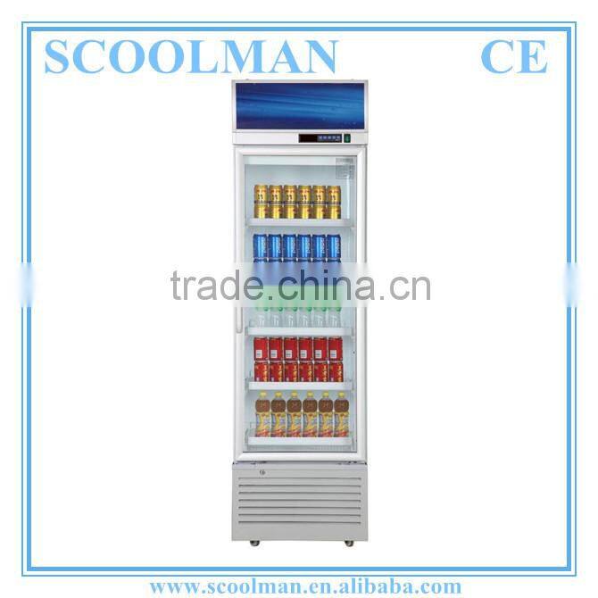 Upright One Glass Door Soft Drink Cooler
