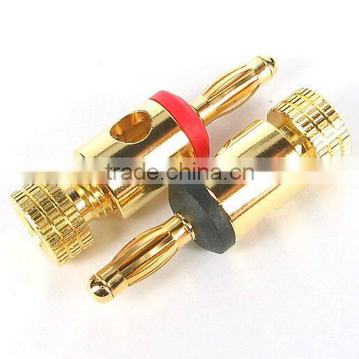 4mm banana plug and socket with insulated body