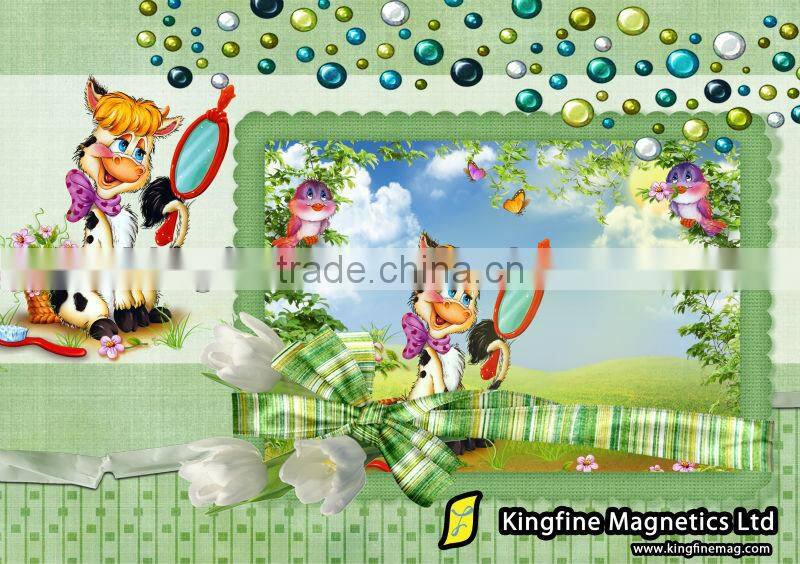 Two sides photo frame;Baby photo frame; Lastest photo frame; 5X5 magnetic photo frame; Picture photo frame; Magnetic photo frame