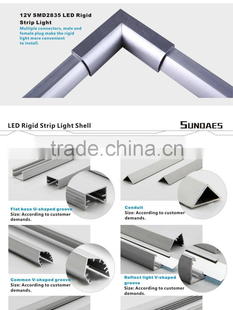 LED strip light SMD2835 72leds/m Wholesale led light bar DC12V led bar light led rigid bar