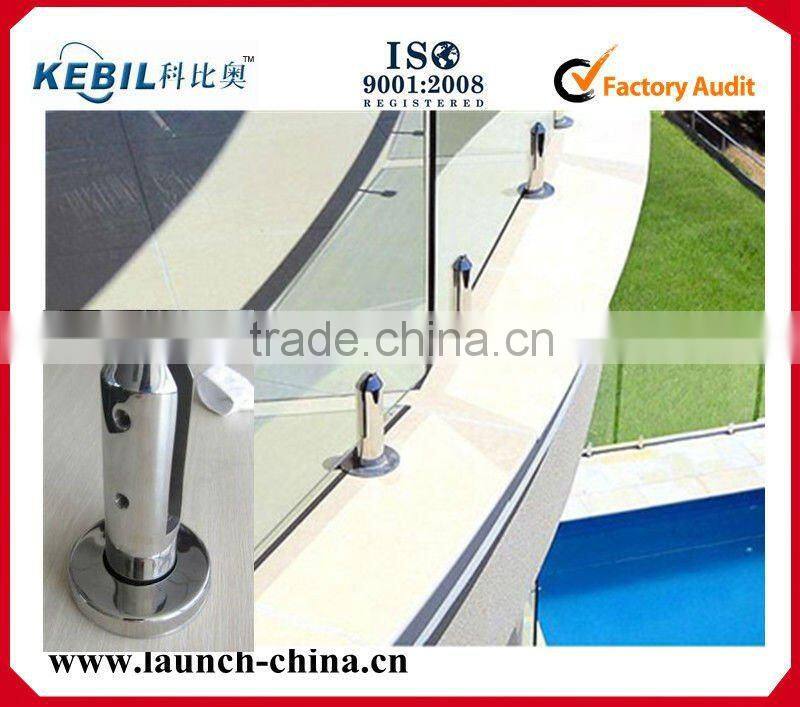 glass balustrade stainless steel glass spigots