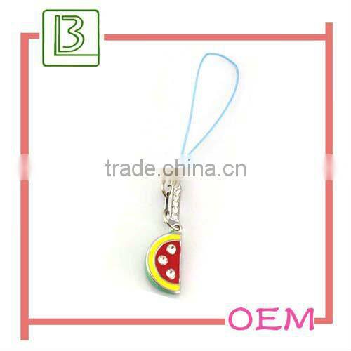 Unisex metal cell phone strap