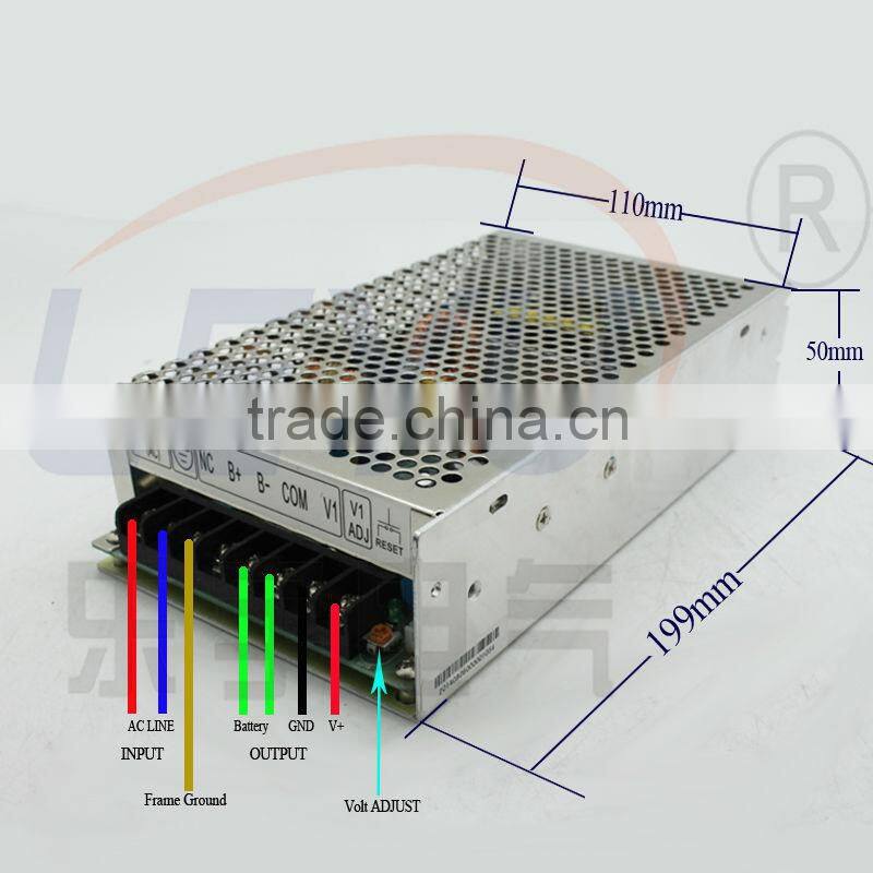 LEYU AD-155 w single output switching power supply CE RoHS high quality AD- 155 w 13.8v /13.3v switching power supply