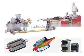 Plastic PP PE PVC PA corrugated pipe plant machinery