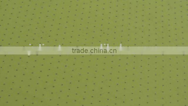 grey dot on yellow N4020 urlt thin nylon spandex woven bandage fabric