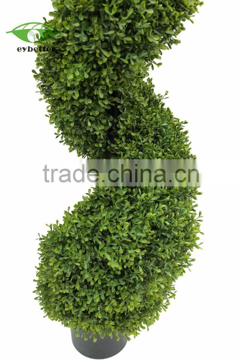 artificial spiral trees for garden decoration