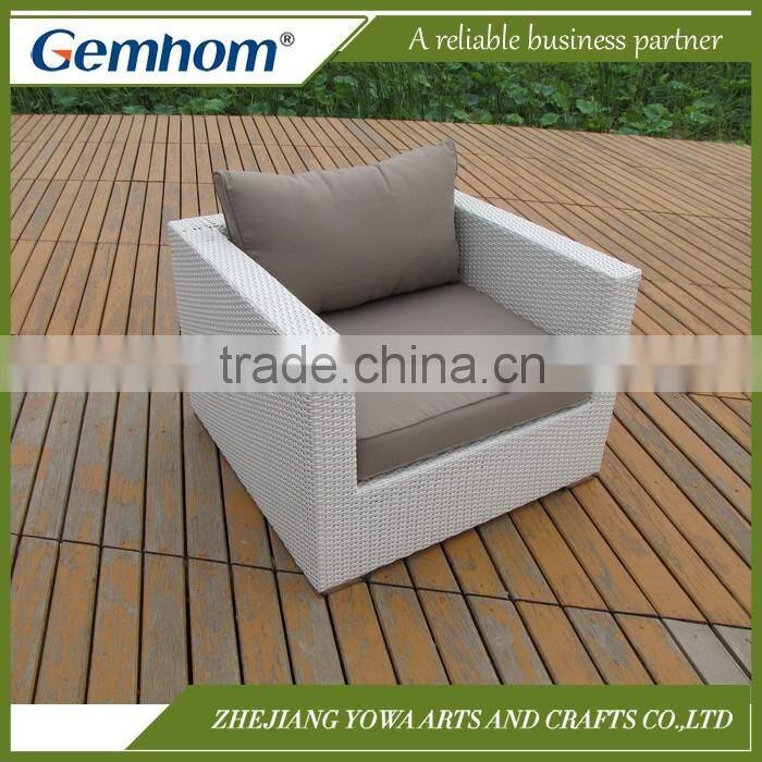New design patio white wicker furniture for sale