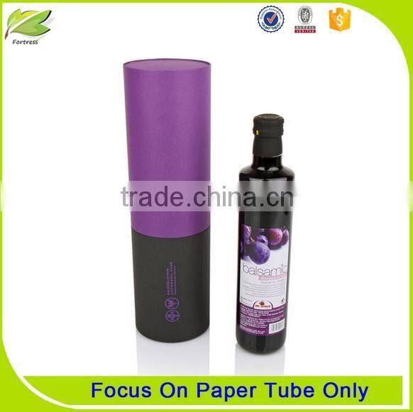 Wholesale wine glass paper packaging tube