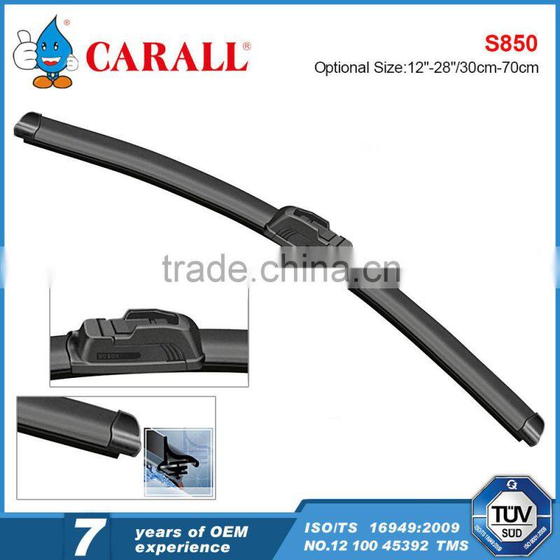 Auto parts Anti-rust traditional wiper blade,metral frame wiper samand blade