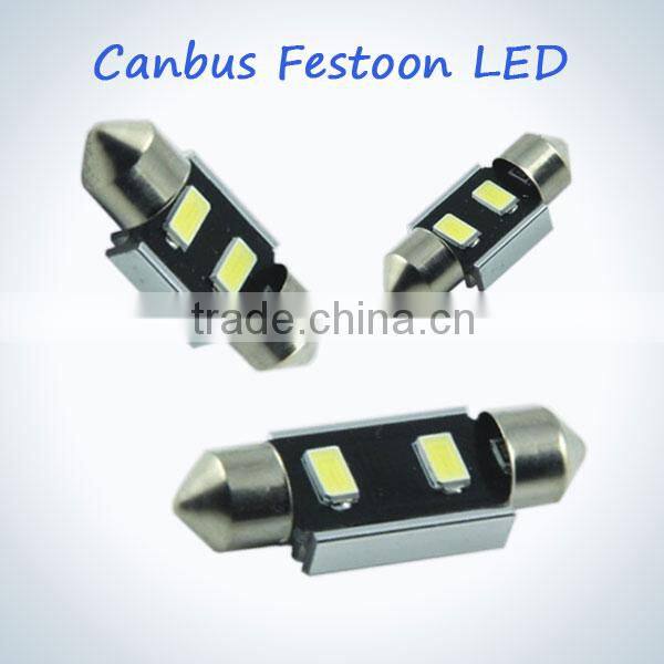Canbus 5730 smd festoon led lights auto parts with aluminum