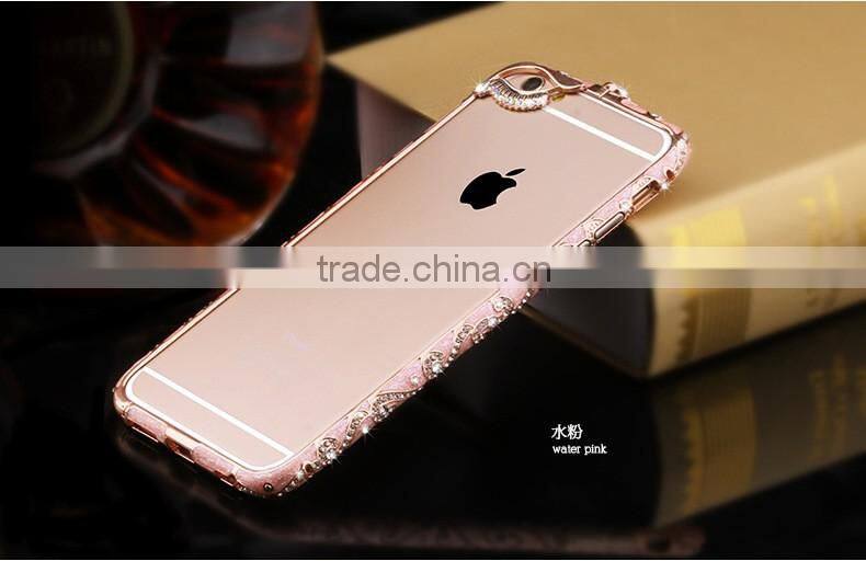 Cloisonne diamon frame for iphone 6/6plus