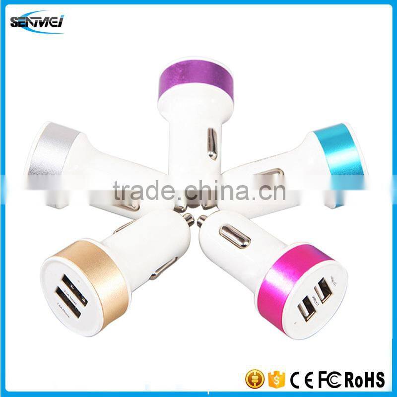 Original Design 2 Retractable Car Charger,Car Phone Charger for iPhone6