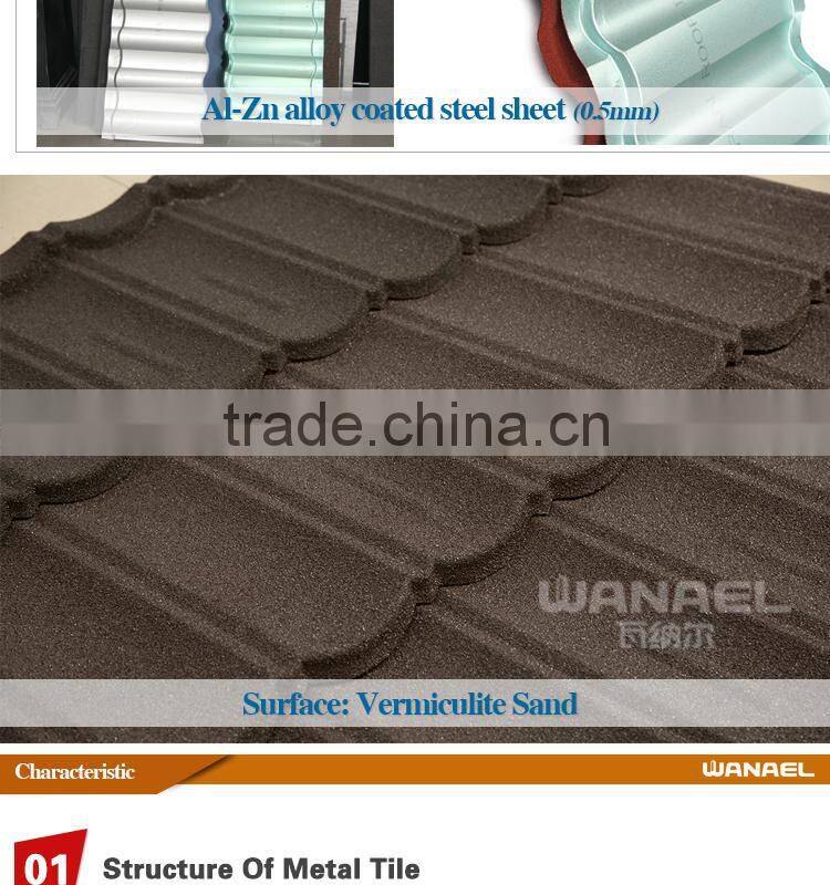 50-years-warranty Bond/Nopad portuguese roof tile