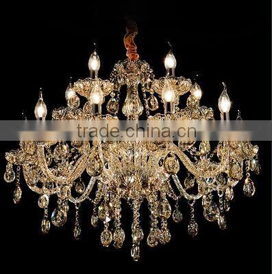 Metal Crystal Chandelier Pendant 48 Lights , Chandelier Lamp QS1180