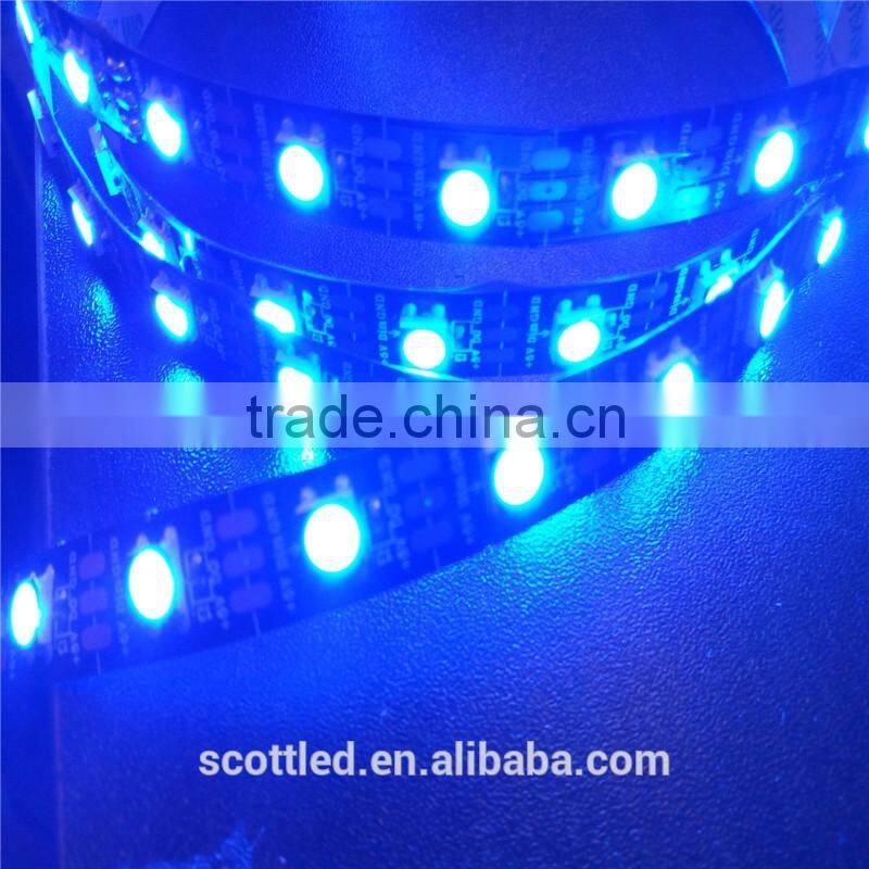 addressable SK6812 LED strip white PCB white led and black PCB black LED SK6812 pixel tape