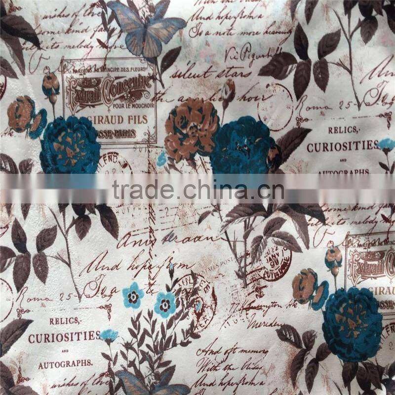2016 cheap new paper printing home textile sofa upholstery
