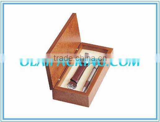 2016 New Idea Wooden Watch Pen Treasure Set Case