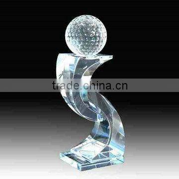 crystal trophy