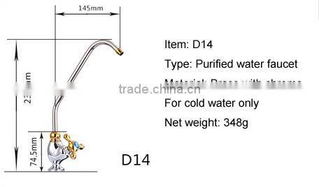 Chrome polished faucet single handle swan kitchen sink faucet