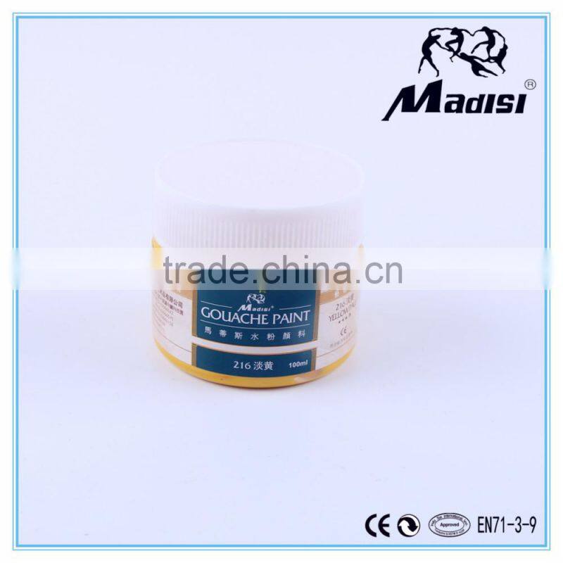100ml hot selling,fine quality gouache color for students
