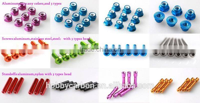 2016 Hot sell Aluminum M3 nylon insert lock nut, aluminum lock nuts