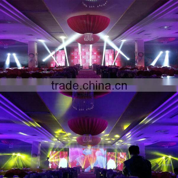 Powerful 24 prism beam moving head halogen lighting