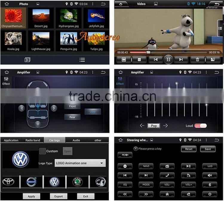 Car stereo 2 Din Car DVD Player GPS Navigation System forJezz Car Audio with Satnav