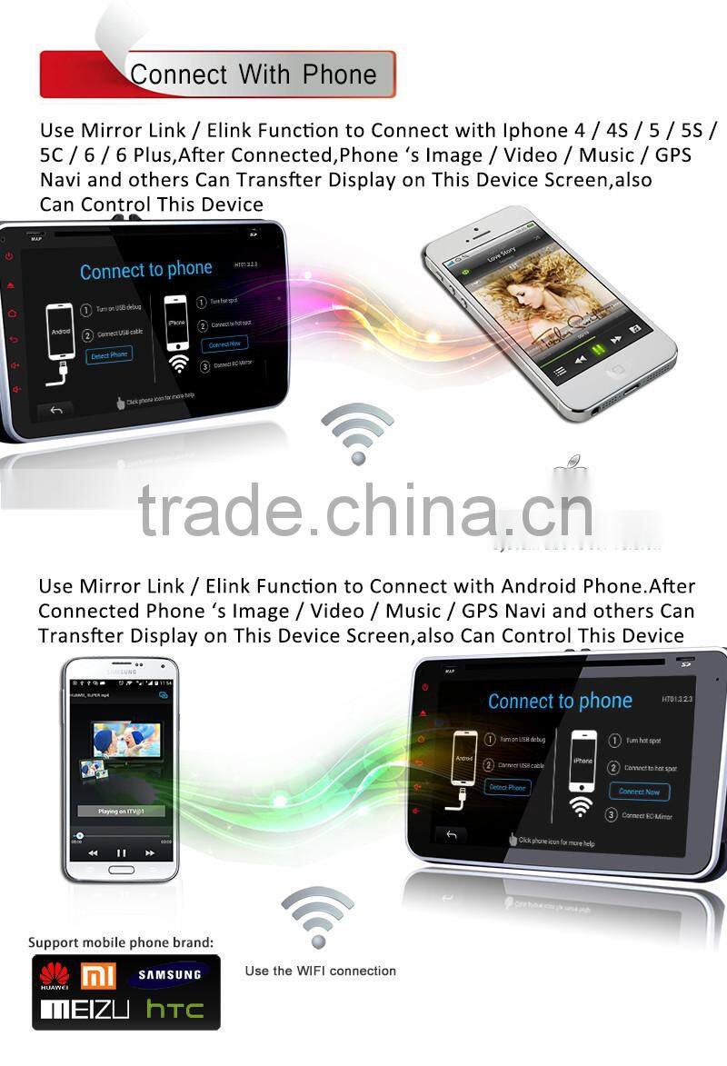 8" Android 4.4.4 Special Car Radio GPS Navigation Mp3 Player for Seat Scoda car radio cassette