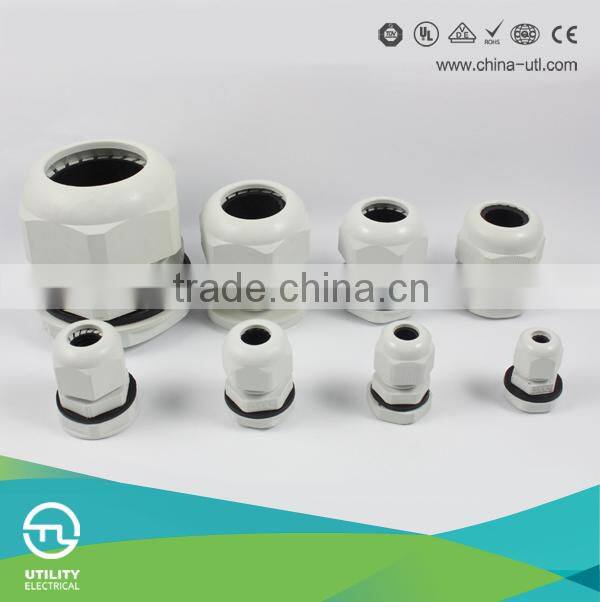 2015 New UTL PG19 Nylon Waterproof Box Cable Glands