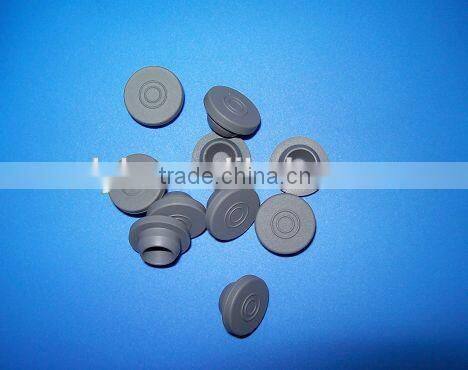Red 20mm antibiotics butyl rubber stopper