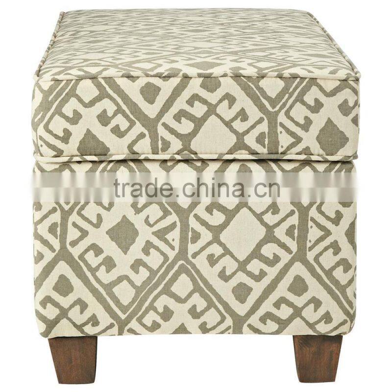 Bench Fabric Storage Ottoman OT-777